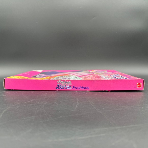 Barbie Fashions 1986 Jewel Secrets Gown Purse 1860 Mattel NIB Box Dmg Vintage - Picture 5 of 16